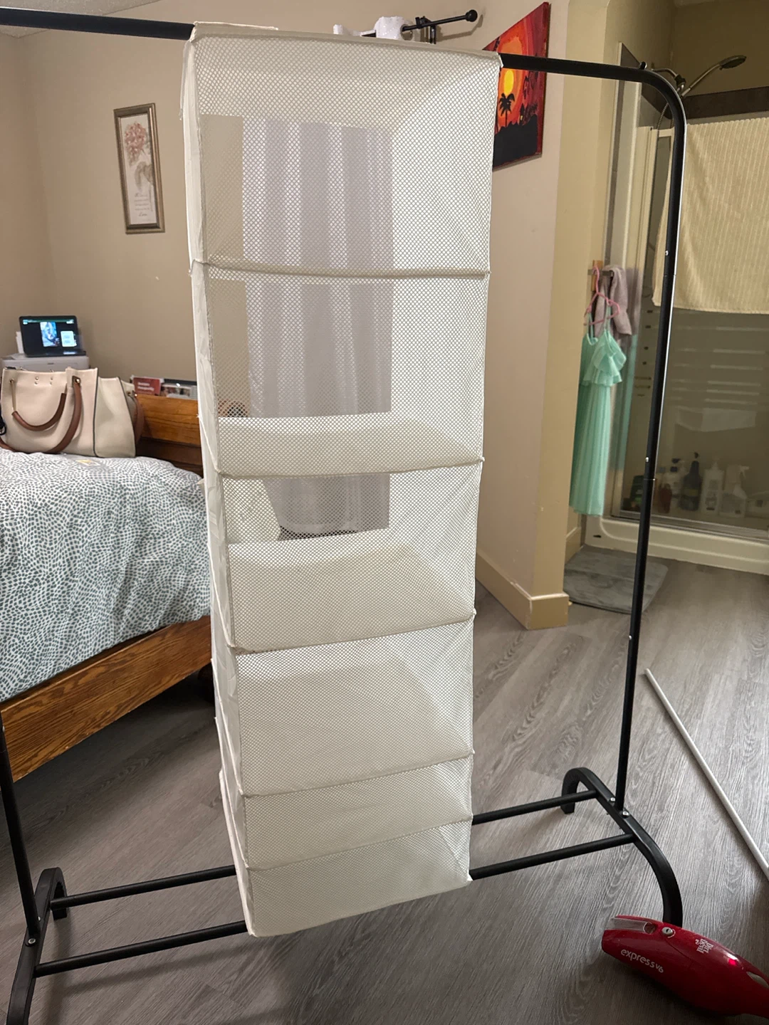 White 6-Shelf Hanging Organizer - photo 3