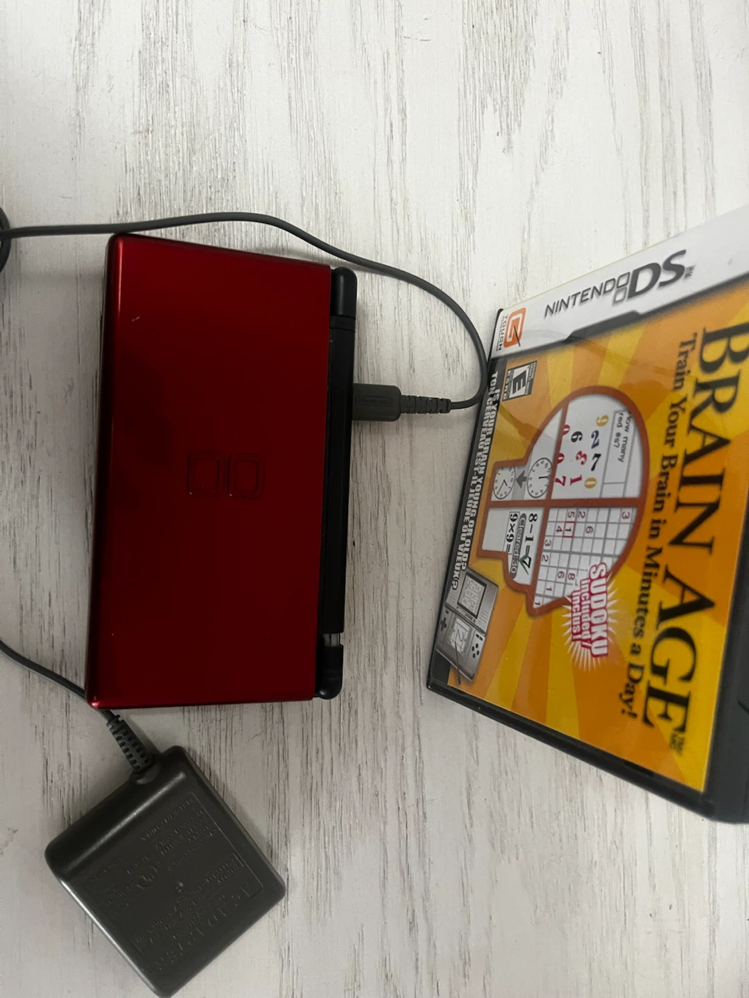 Nintendo DS Lite with Brain Age Game - photo 3