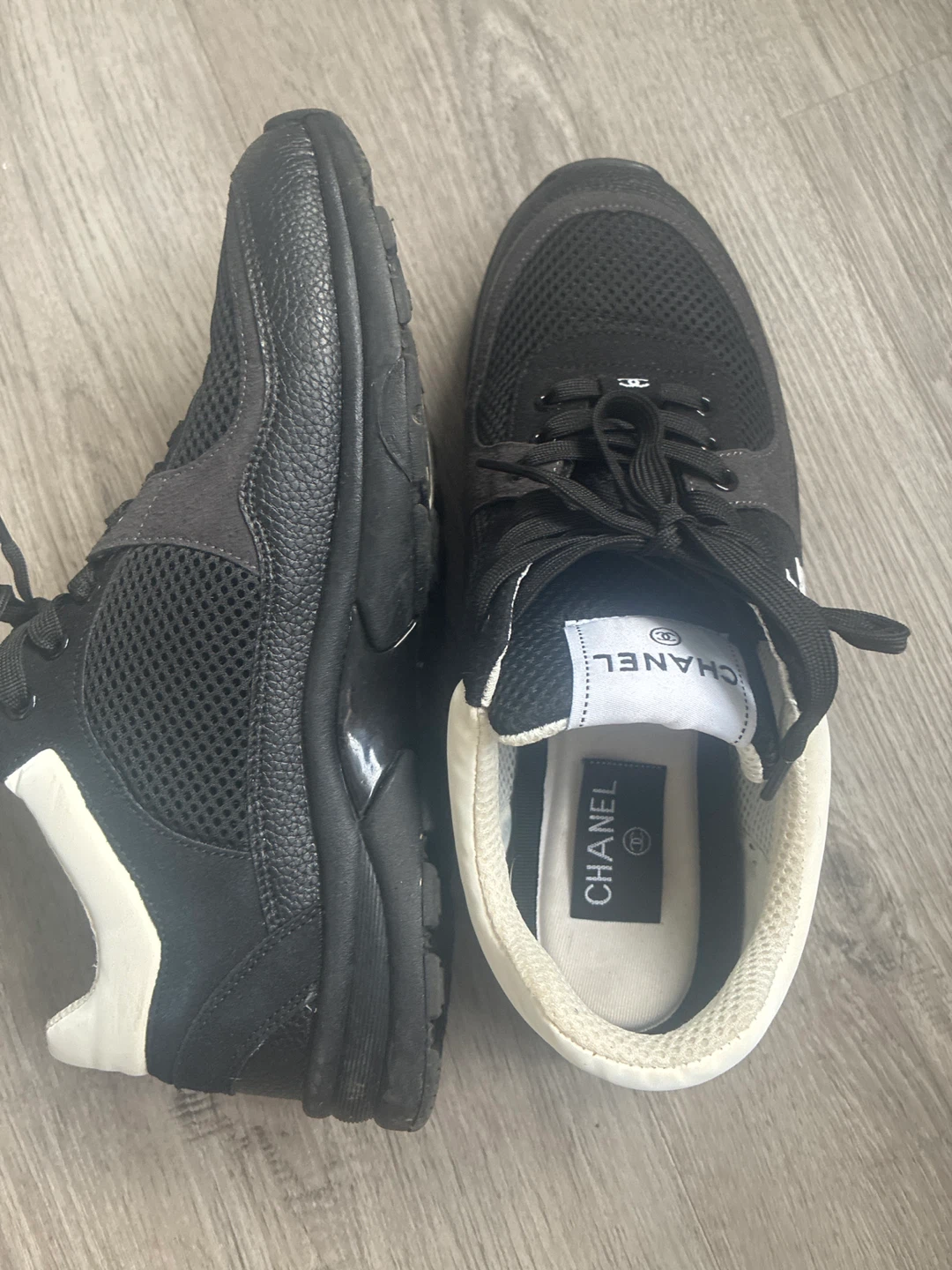 CHANEL  Black Sneakers - photo 2