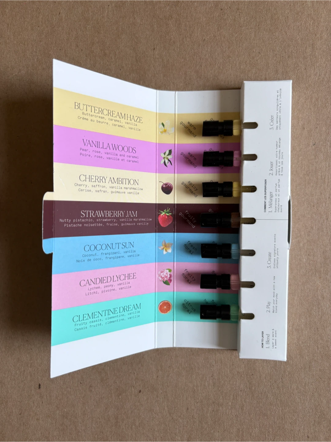 Perfume Sample Set