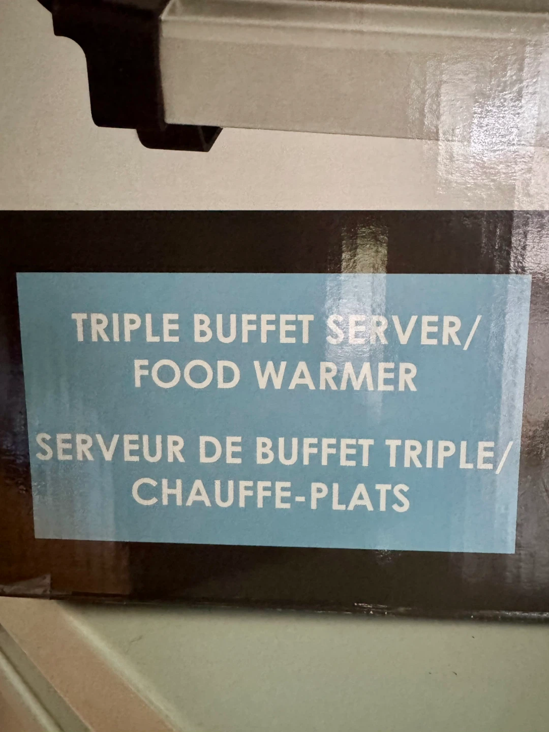 Culinary Chef Triple Buffet Server/Food Warmer - photo 2