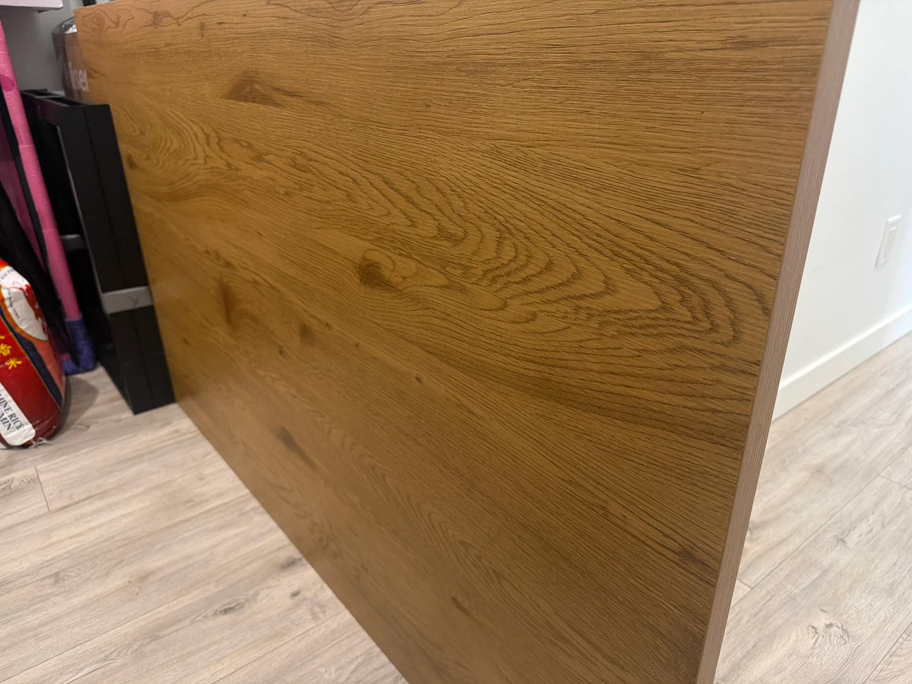 Wooden dining table