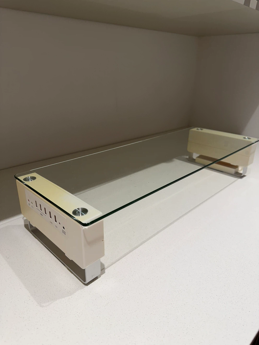 Glass Monitor Stand