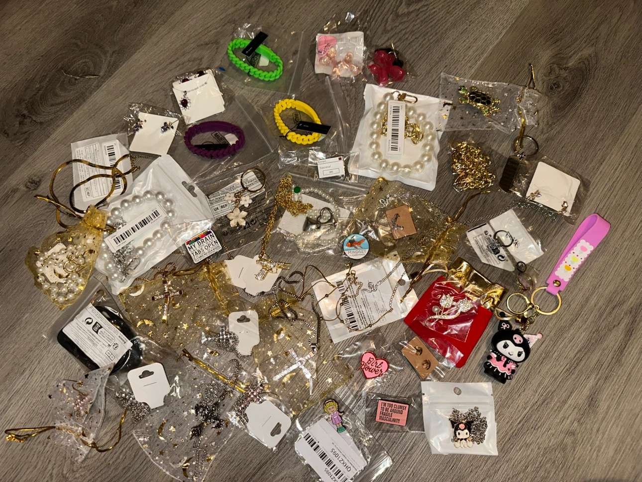 Huge NEW Jewelry + Keychain Bundle #3 – Take All