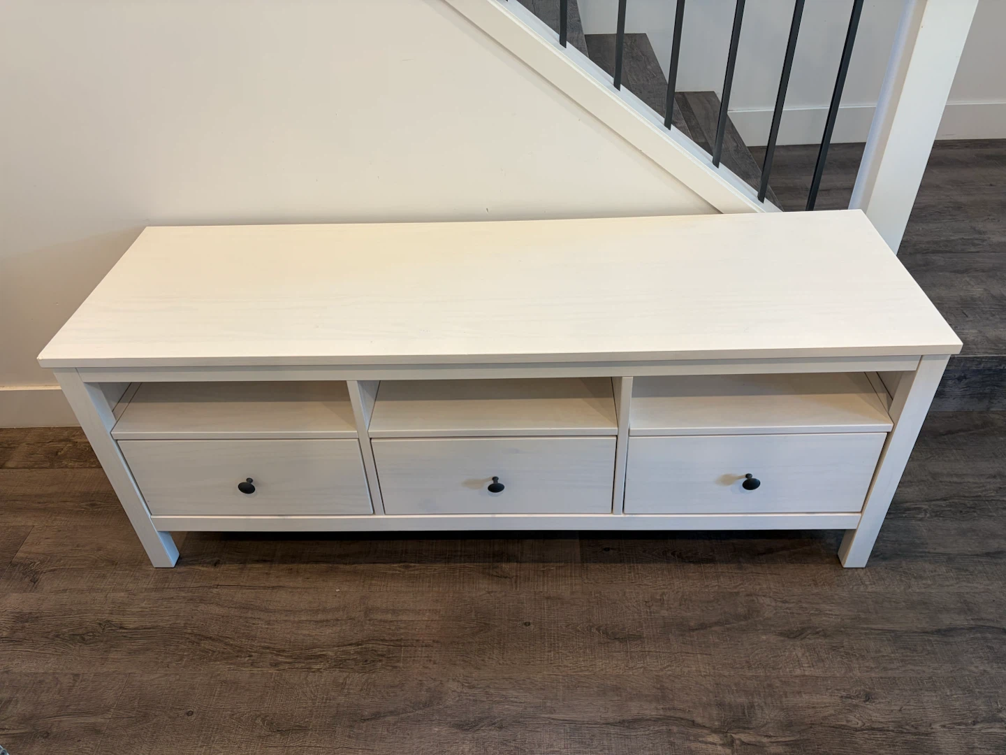 IKEA HEMNES TV stand with drawers