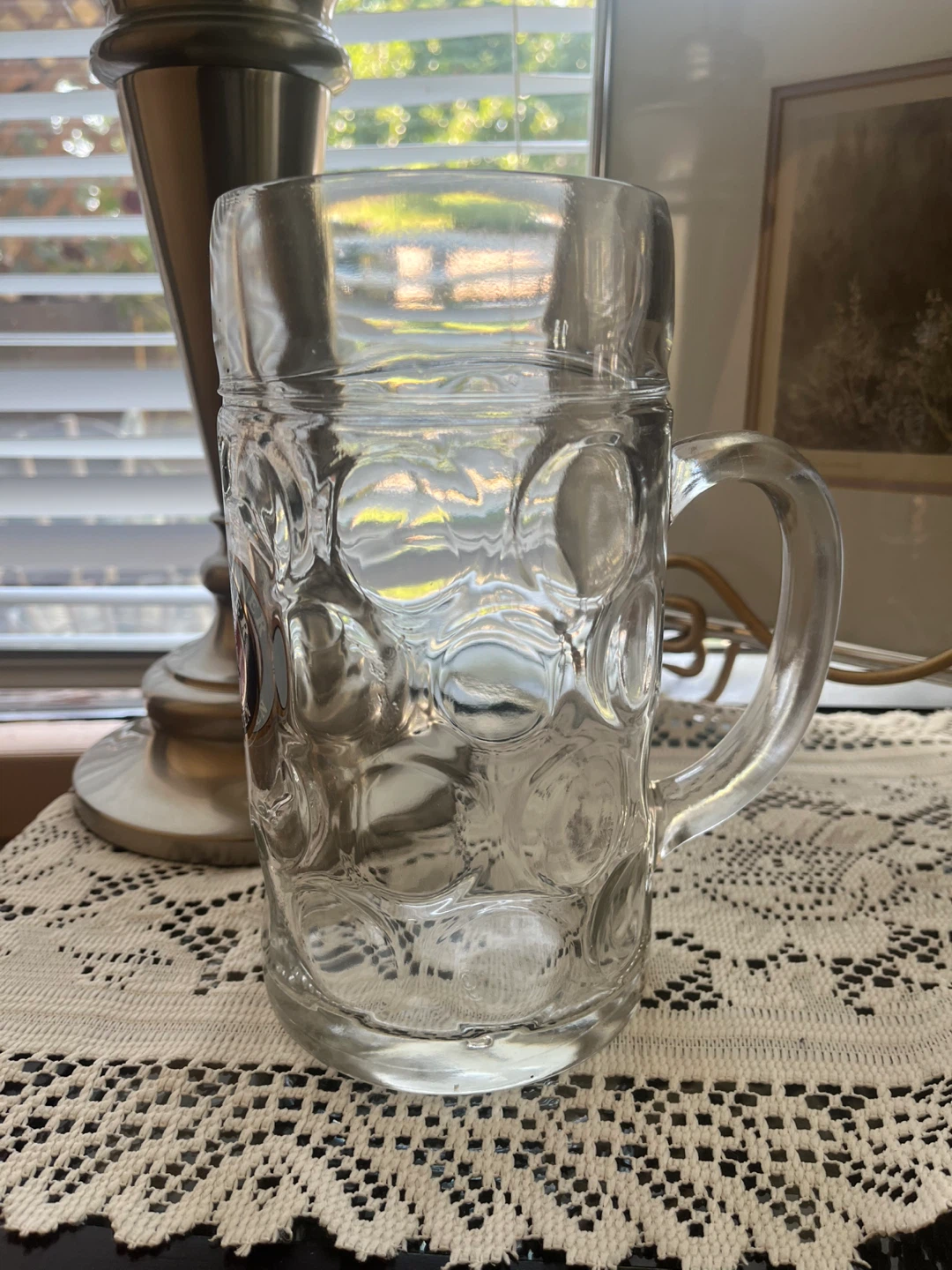Paulaner Beer Mug (Stein), 8 inches tall - photo 3