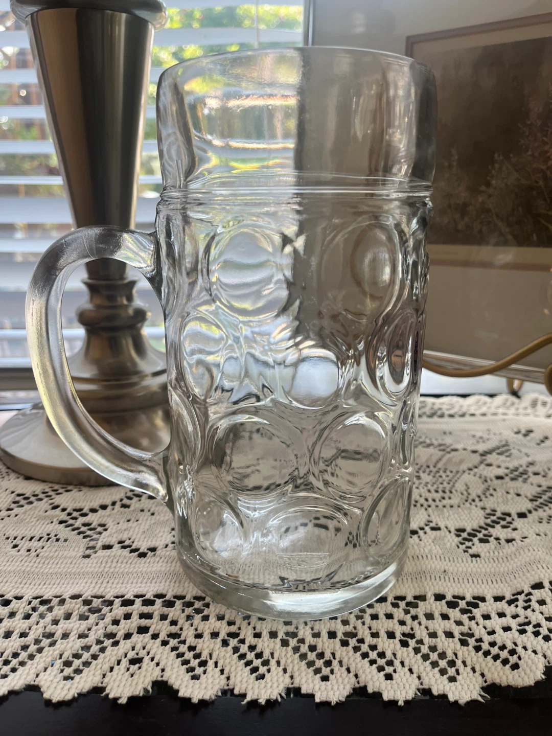 Paulaner Beer Mug (Stein), 8 inches tall - photo 4