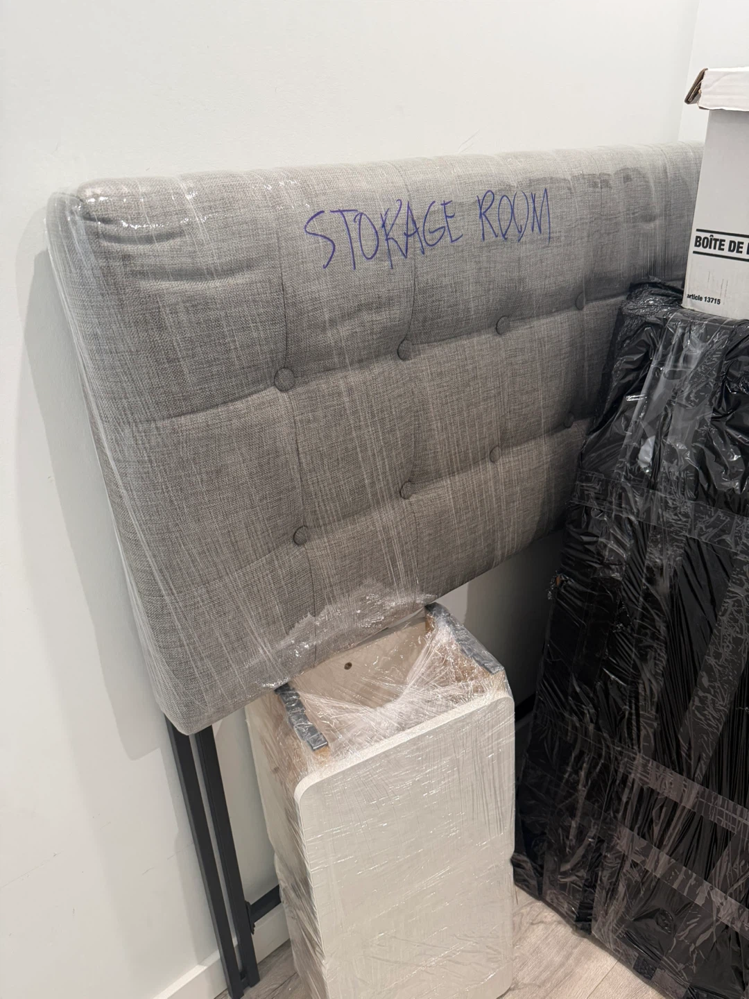 Tufted Upholstered Headboard