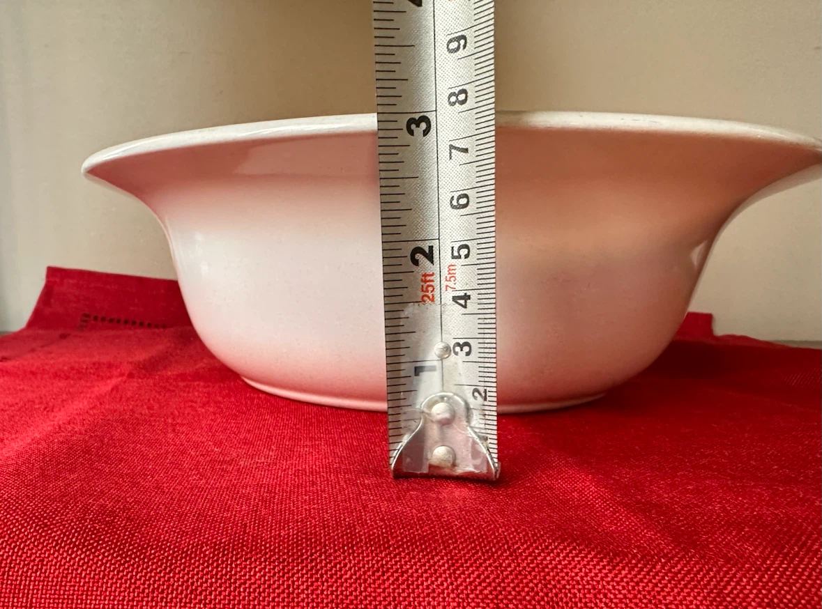 White Serving Bowl - photo 4