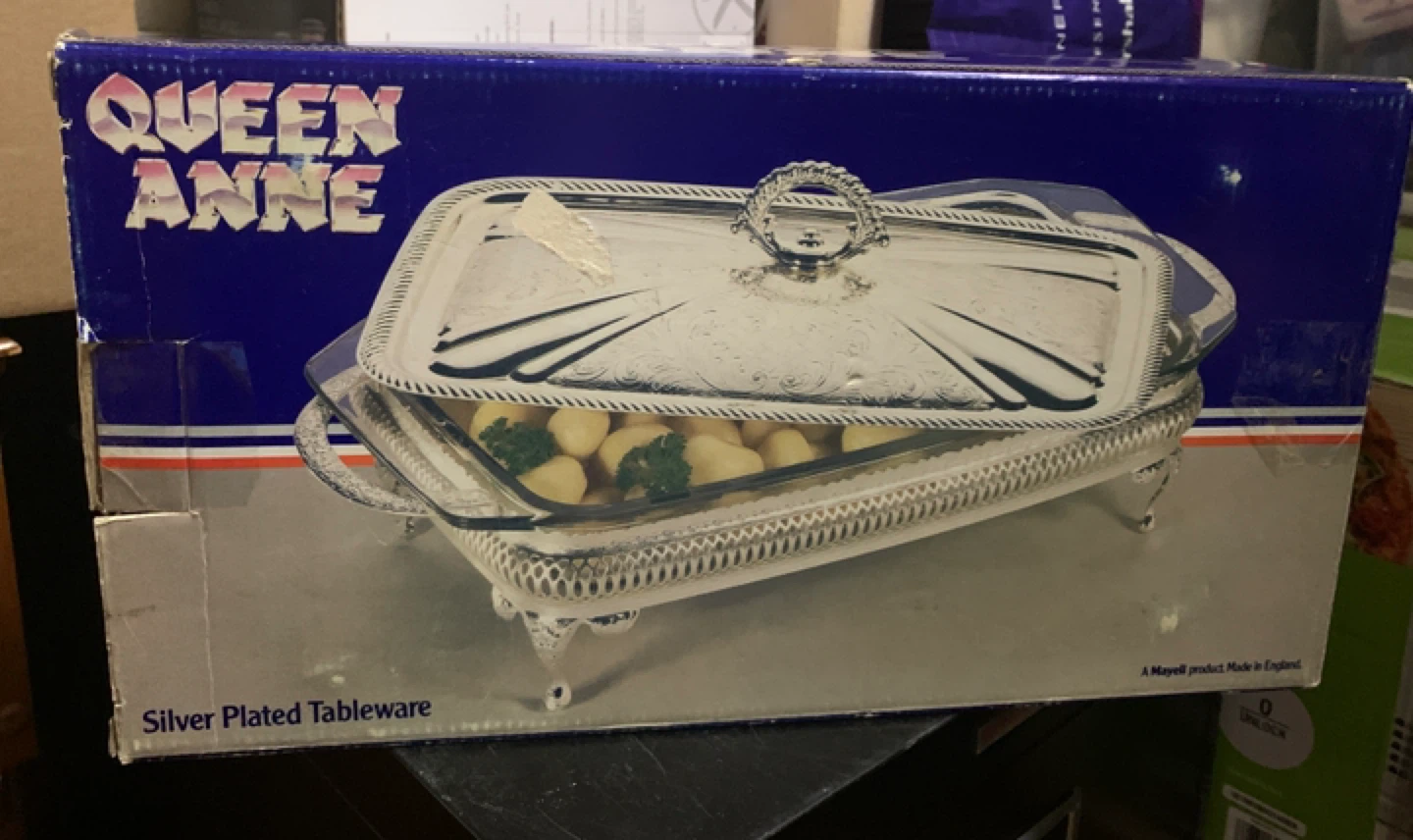 Queen Anne Silver Plated Warming Dish