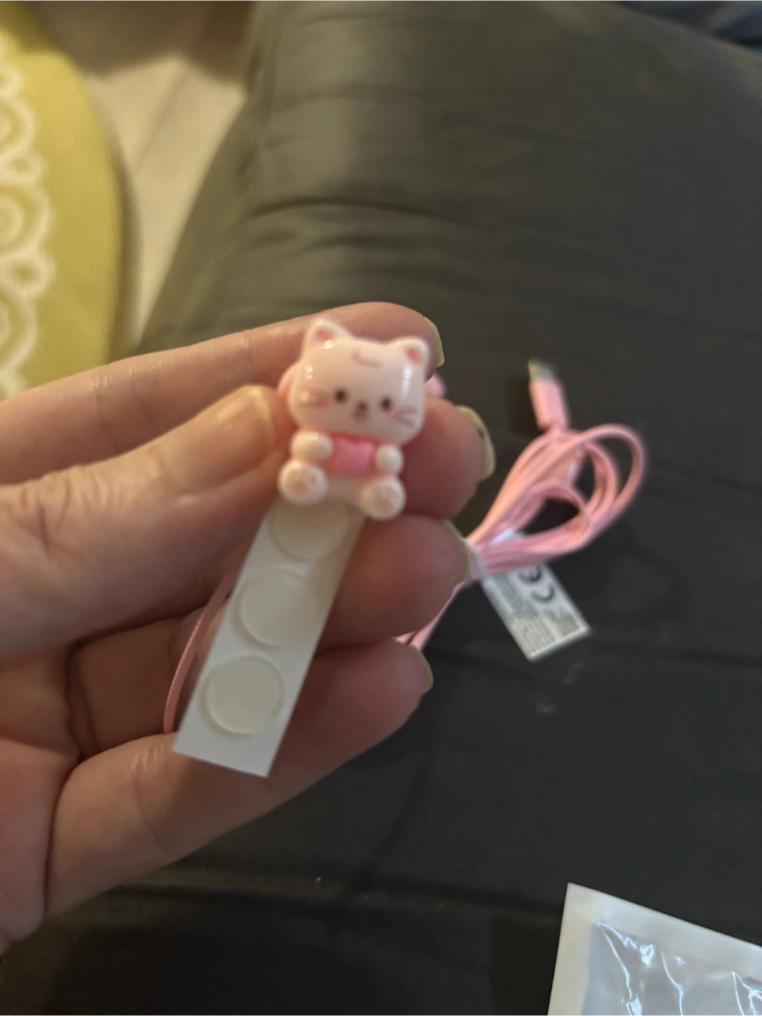 Pink Hello Kitty USB-C Earbuds