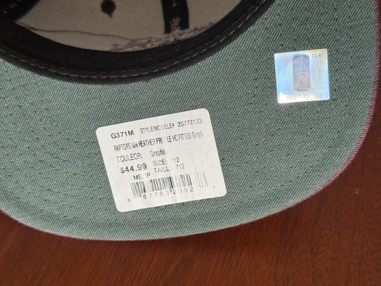 Mitchell & Ness Toronto Raptors Fitted Hat - photo 5