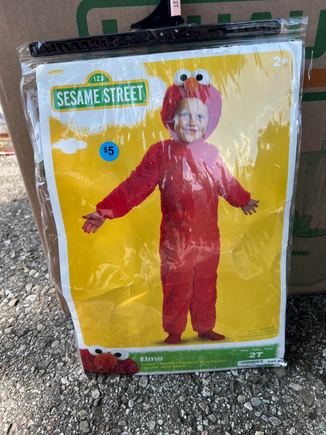 Sesame Street Elmo Toddler Costume 2T