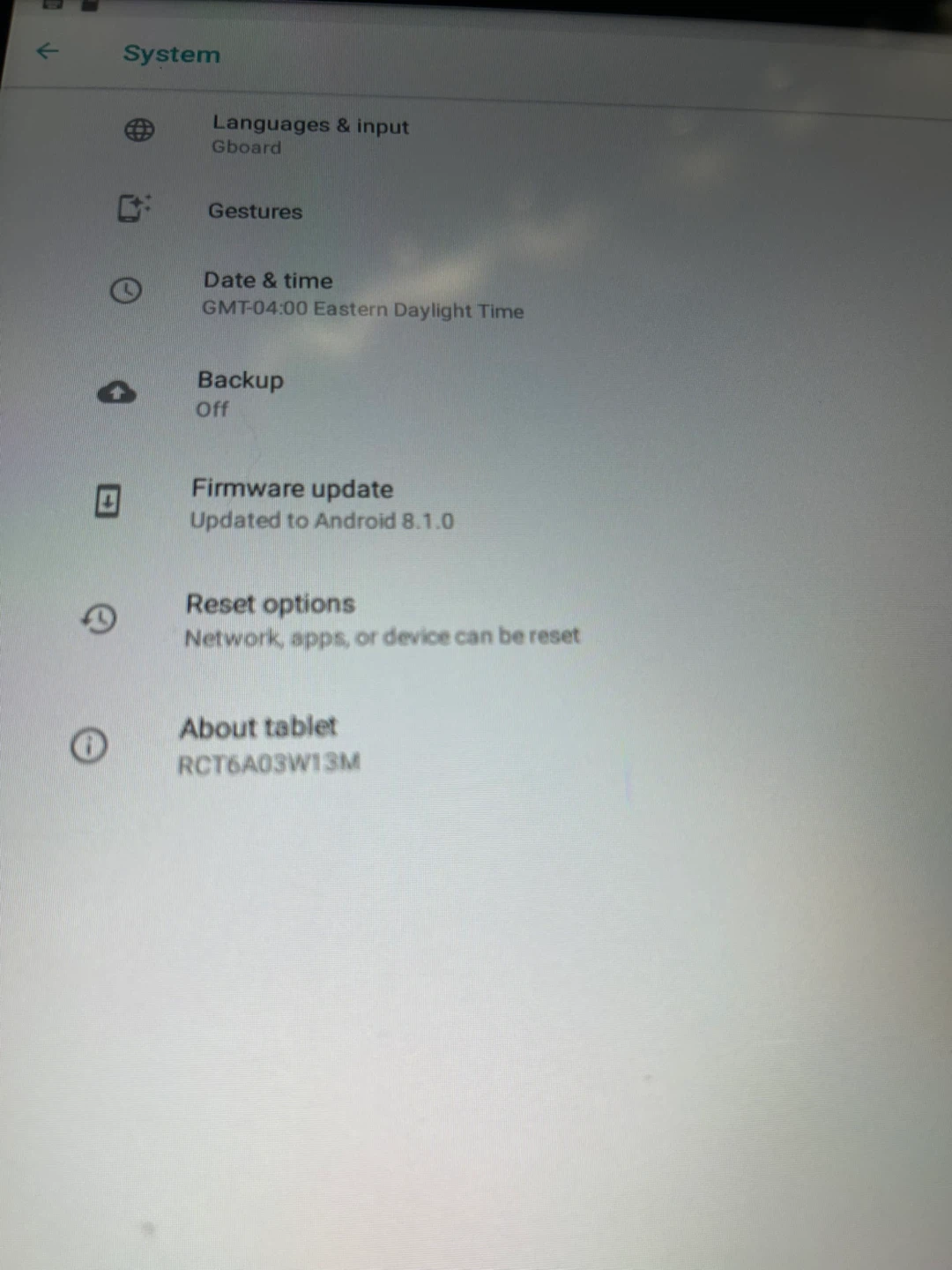 RCA Android Tablet - photo 4
