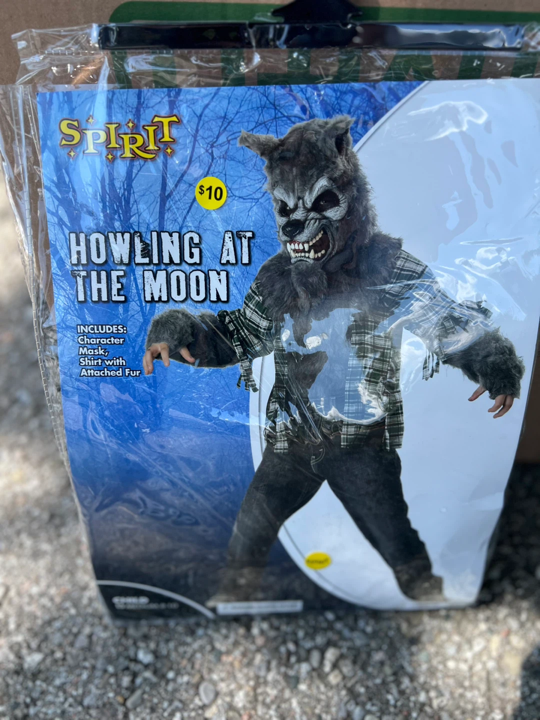 Spirit Howling at the Moon Werewolf Costume