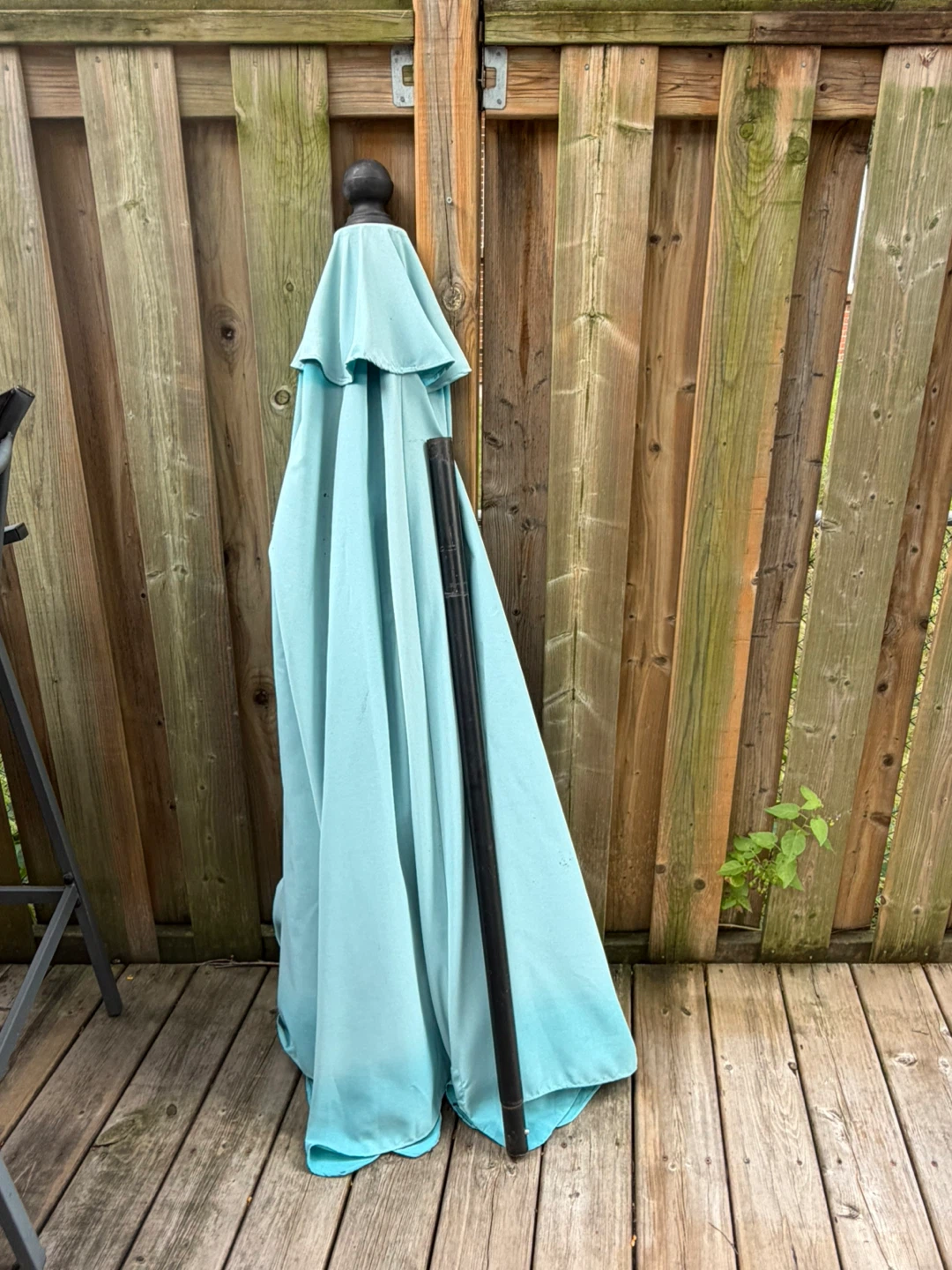 10 Ft Light Blue Patio Umbrella