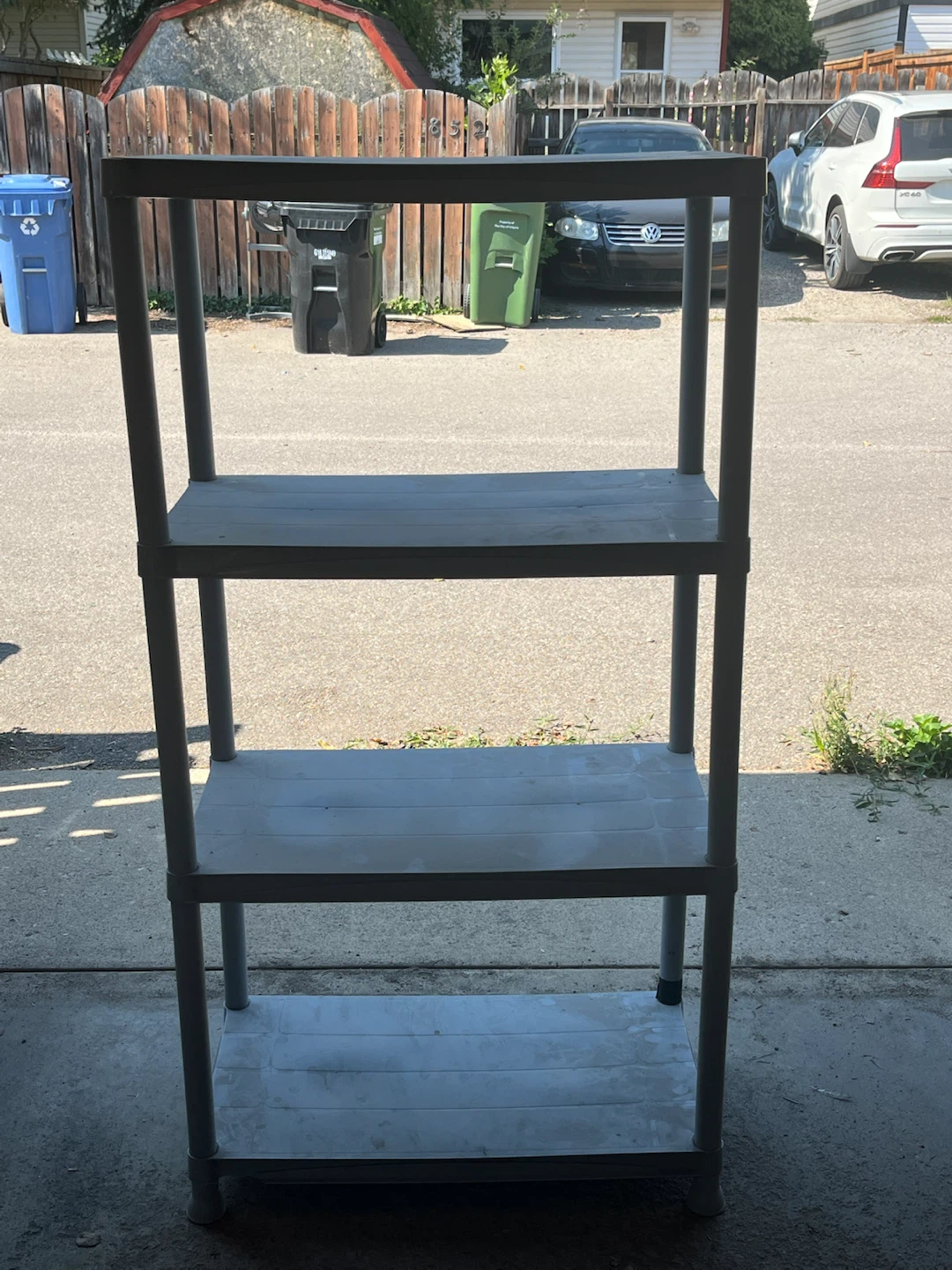 Plastic Shelving Unit - 4 Tier - photo 2