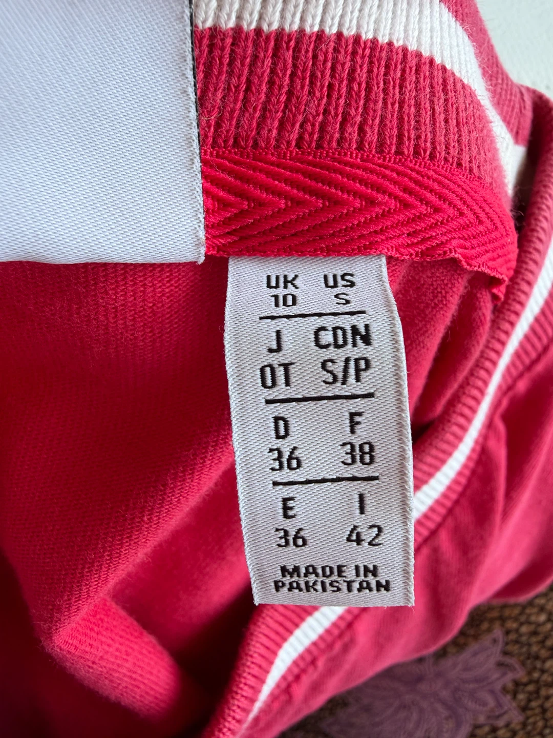Adidas Red Cropped T-Shirt with Trefoil Logo - photo 5