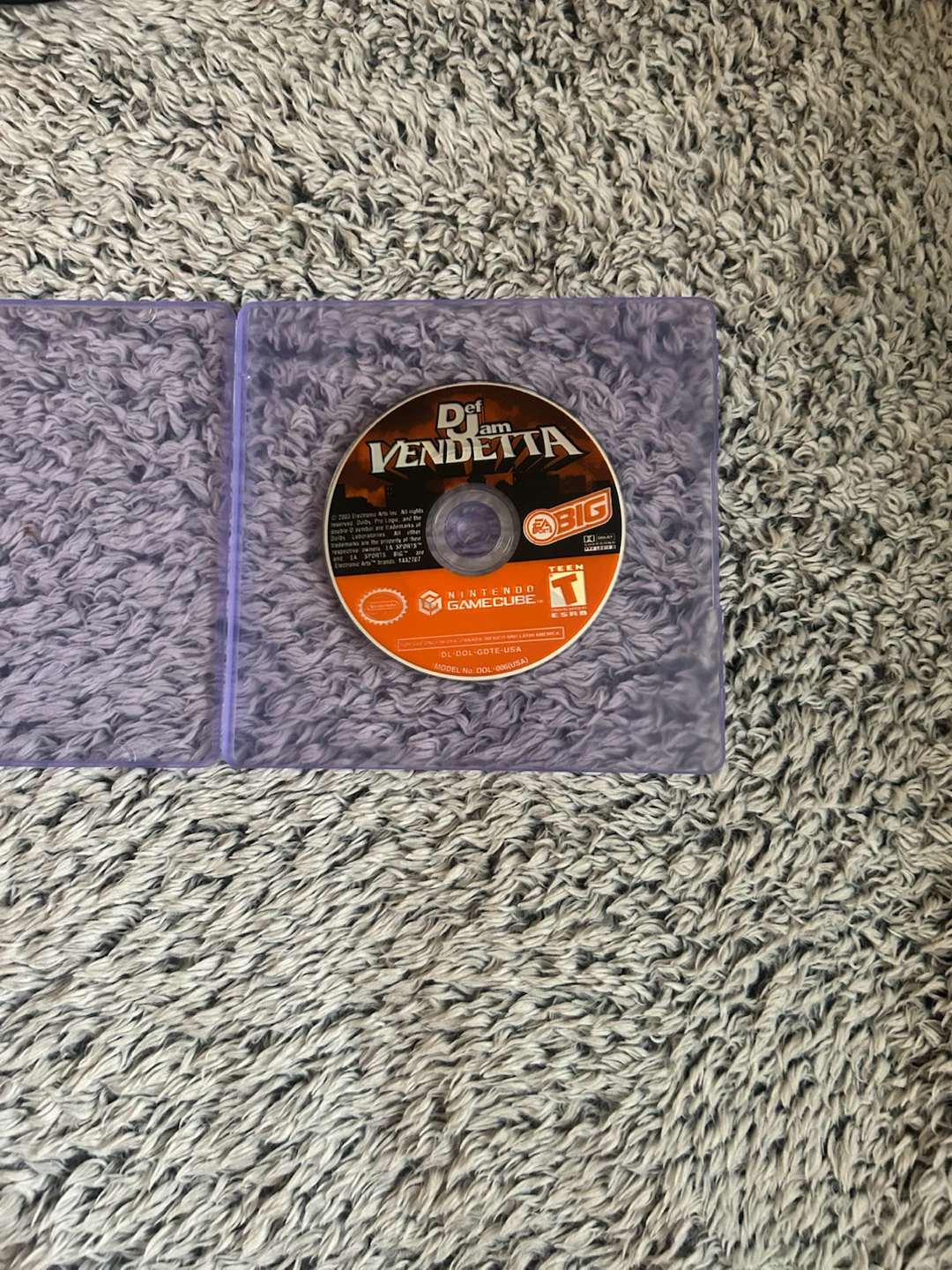 $30 Def Jam Vendetta Nintendo GameCube Video Game