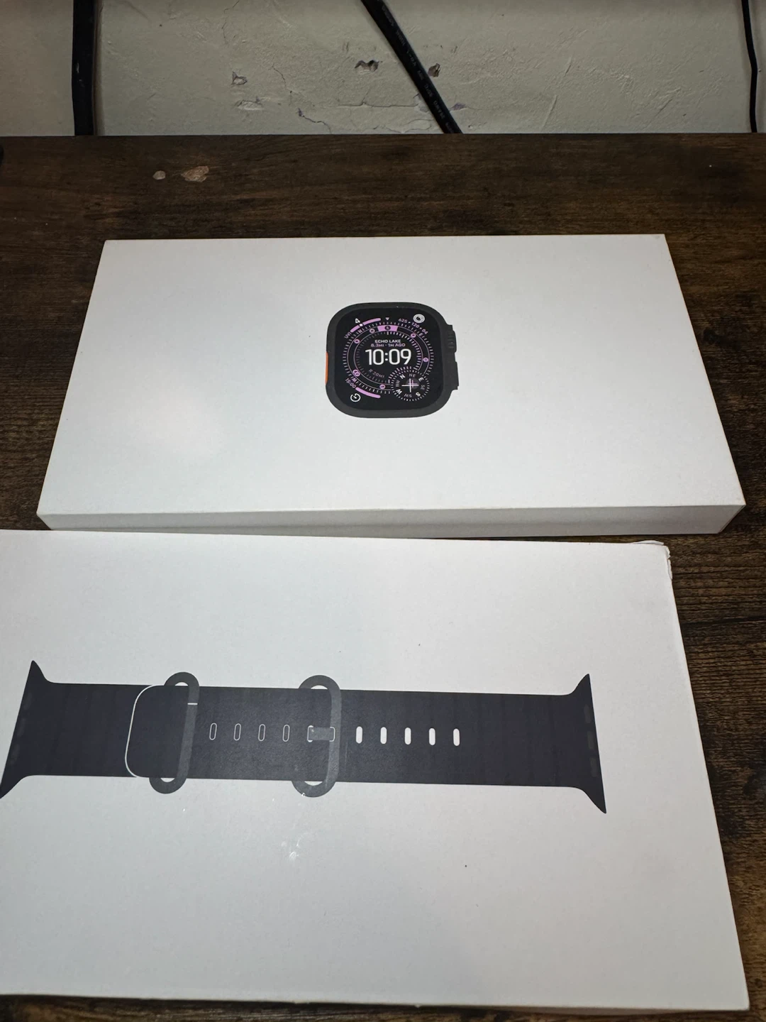 Apple Watch Ultra 3 49mm Black Ocean Band - photo 2