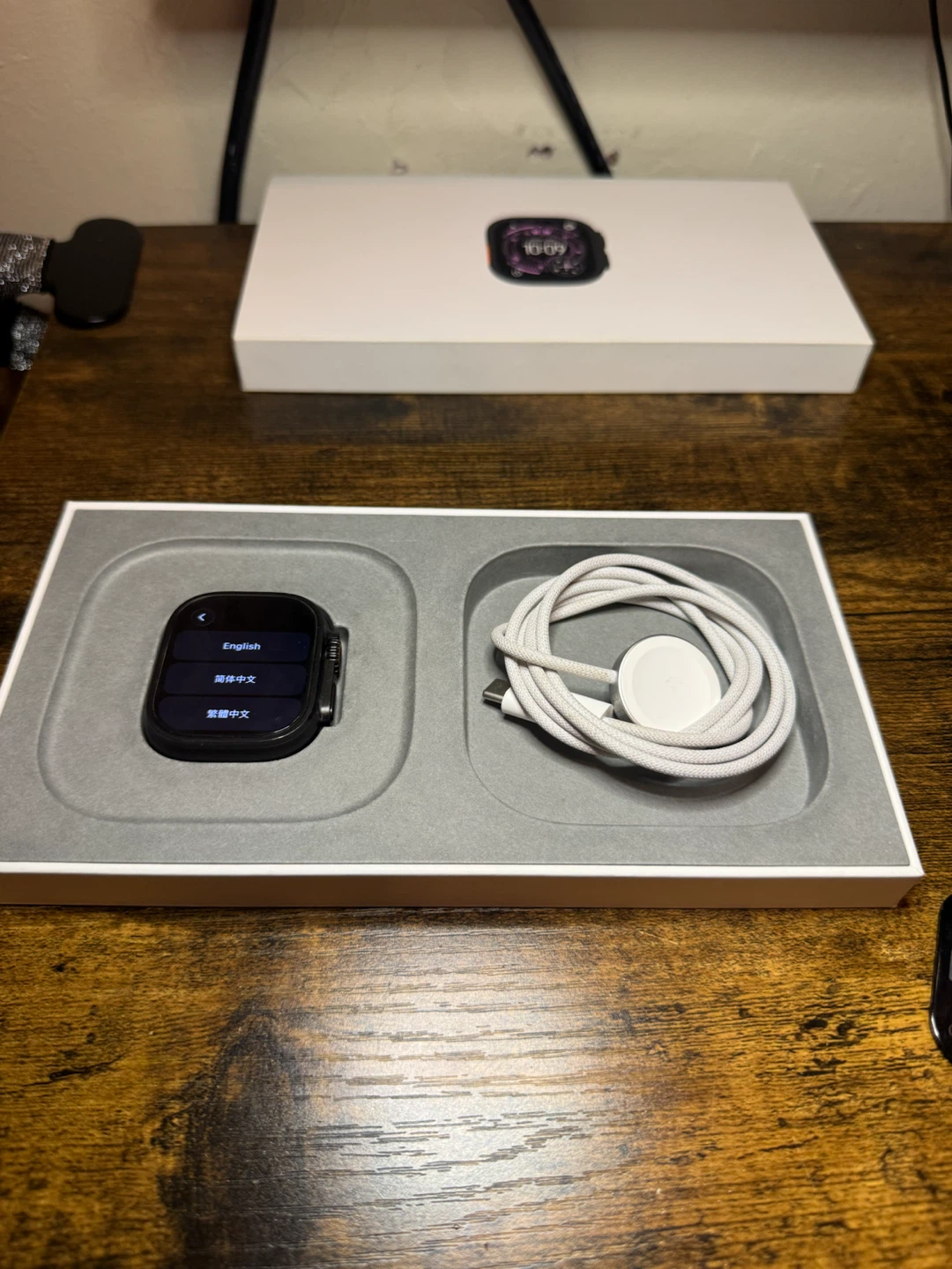 Apple Watch Ultra 3 49mm Black Ocean Band - photo 5