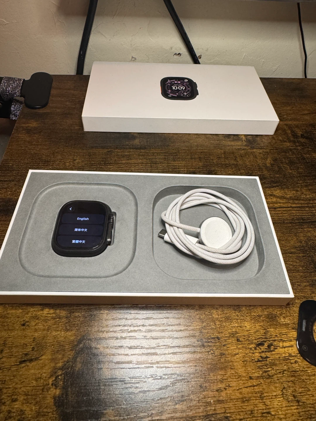 Apple Watch Ultra 3 49mm Black Ocean Band - photo 4