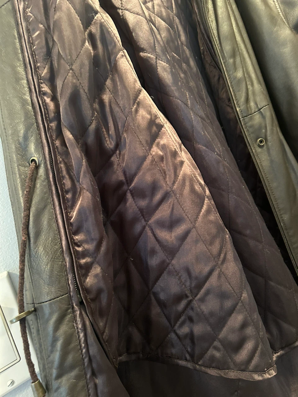 Brown Leather Jacket - photo 3