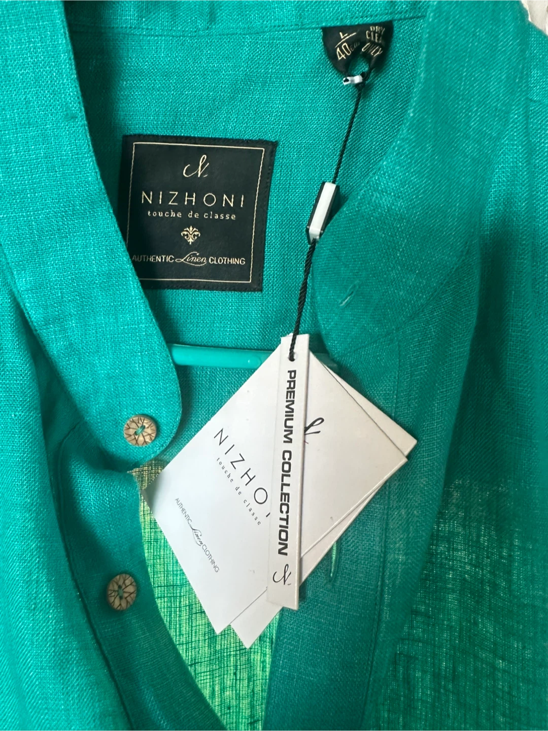 Nizhoni Linen Button-Up kurta - photo 2