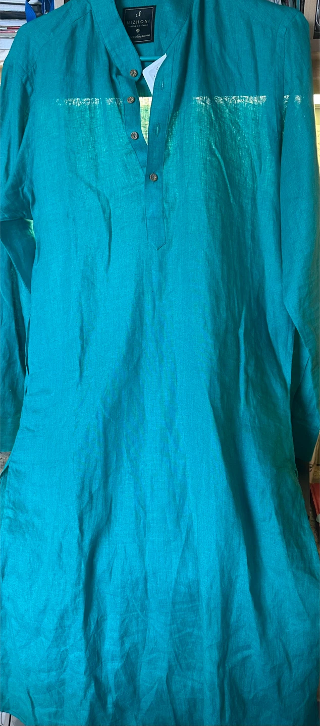 Nizhoni Linen Button-Up kurta - photo 4
