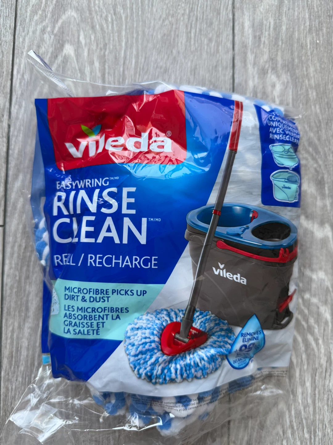 Vileda EasyWring Rinse Clean Mop Refill