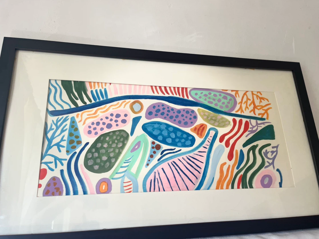 Original Abstract Painting - 26 x 46”
