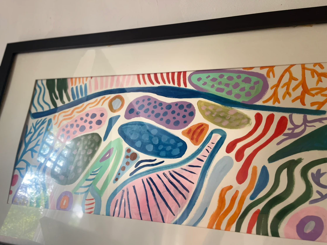 Original Abstract Painting - 26 x 46” - photo 3