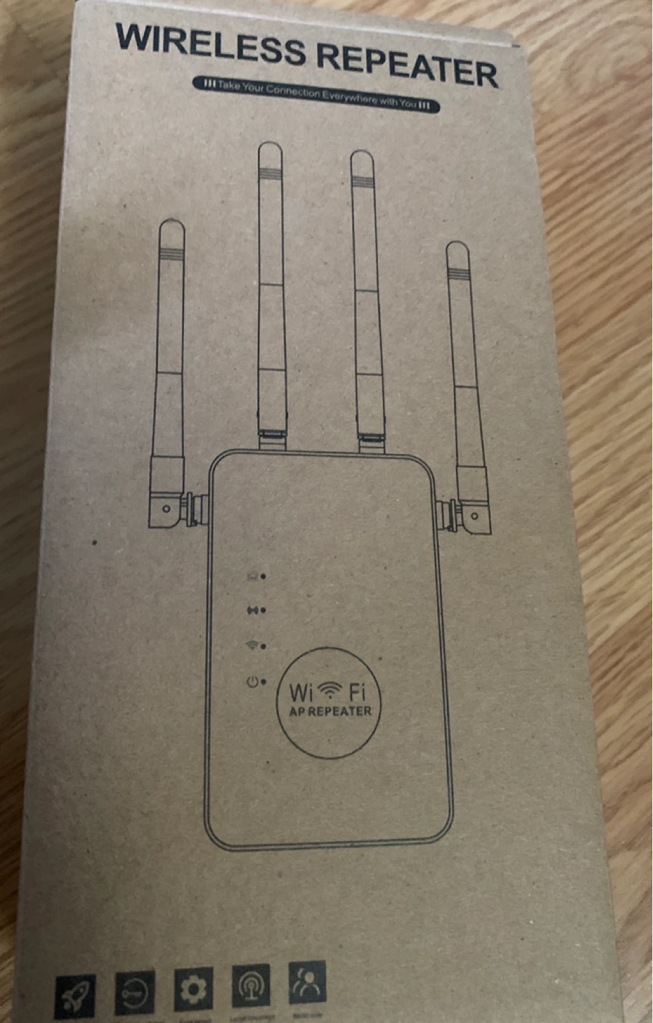 Wireless Wi-Fi AP Repeater 1200M - photo 2