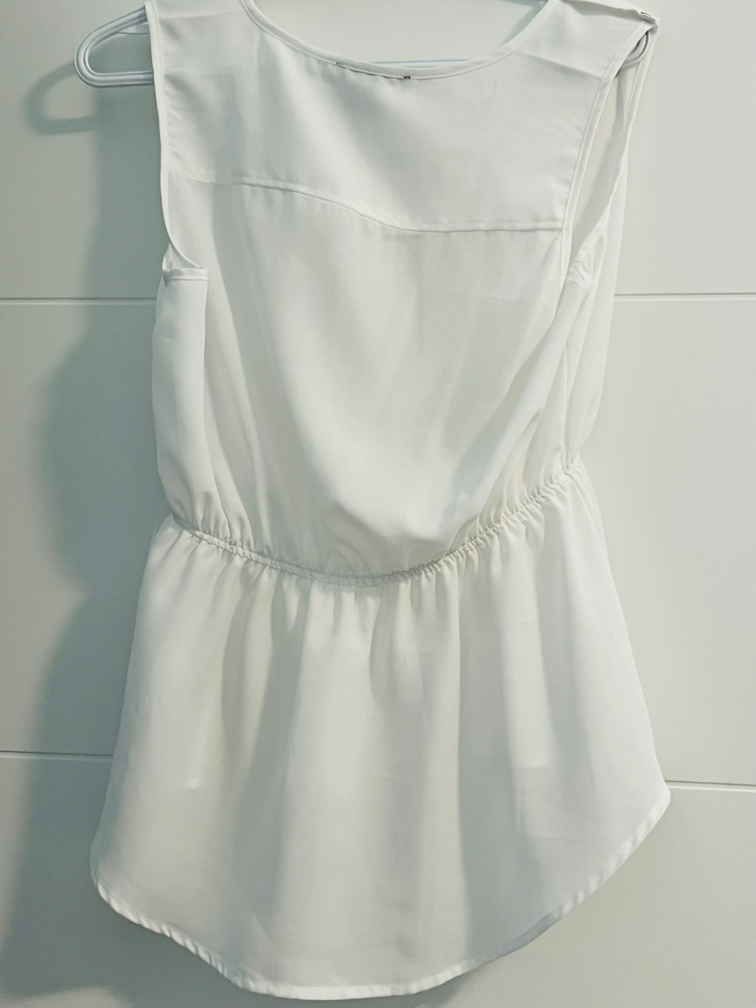 Streetwear Society Sleeveless Peplum Top & Casual Pants - photo 3