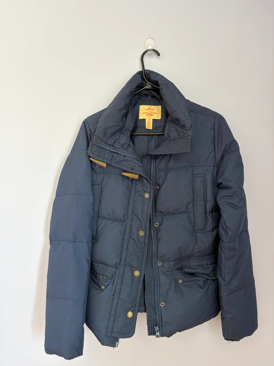 Levi’s Men’s  (S) Winter Jacket – Navy Blue – Excellent Cond