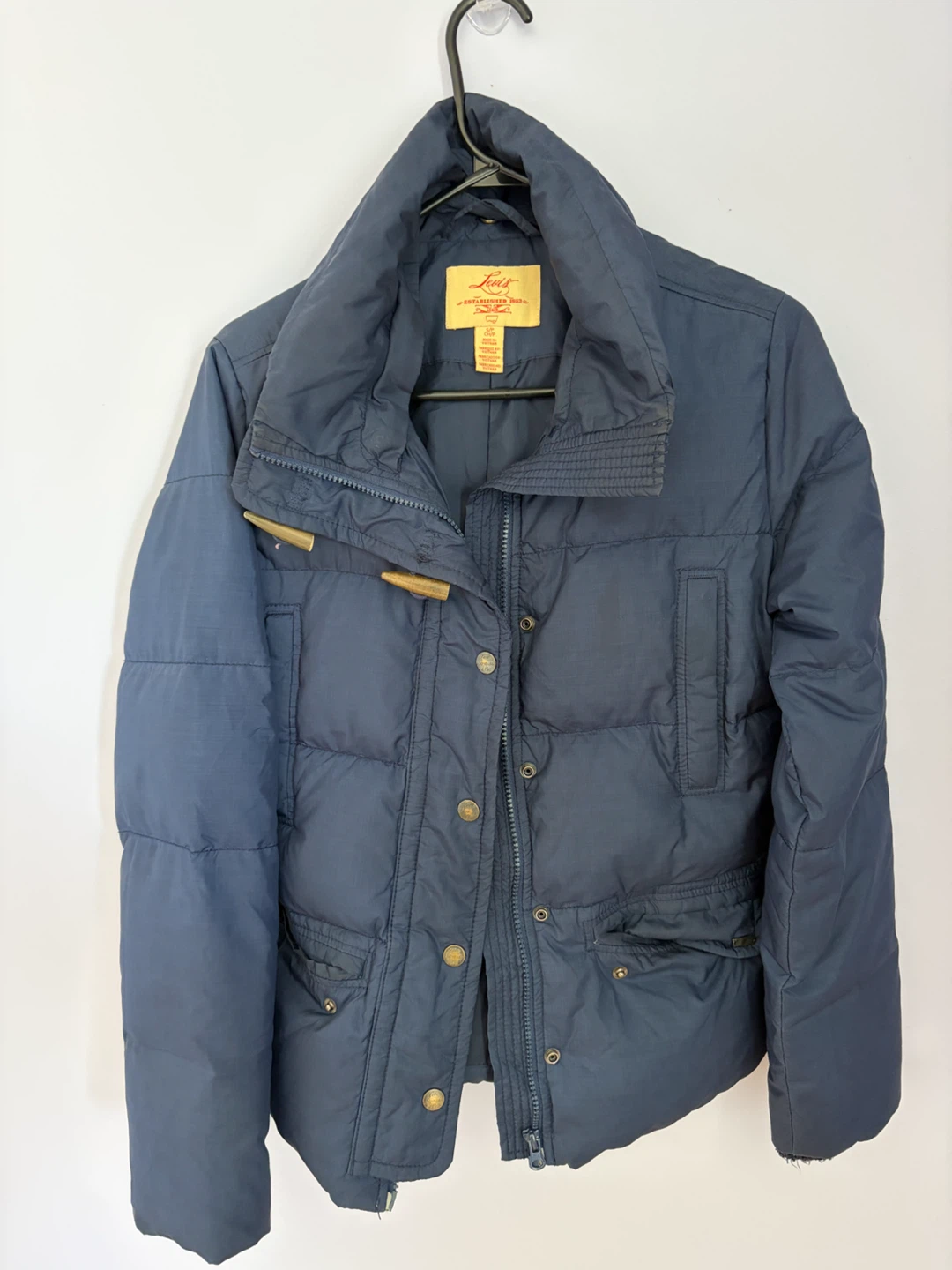 Levi’s Men’s  (S) Winter Jacket – Navy Blue – Excellent Cond - photo 2