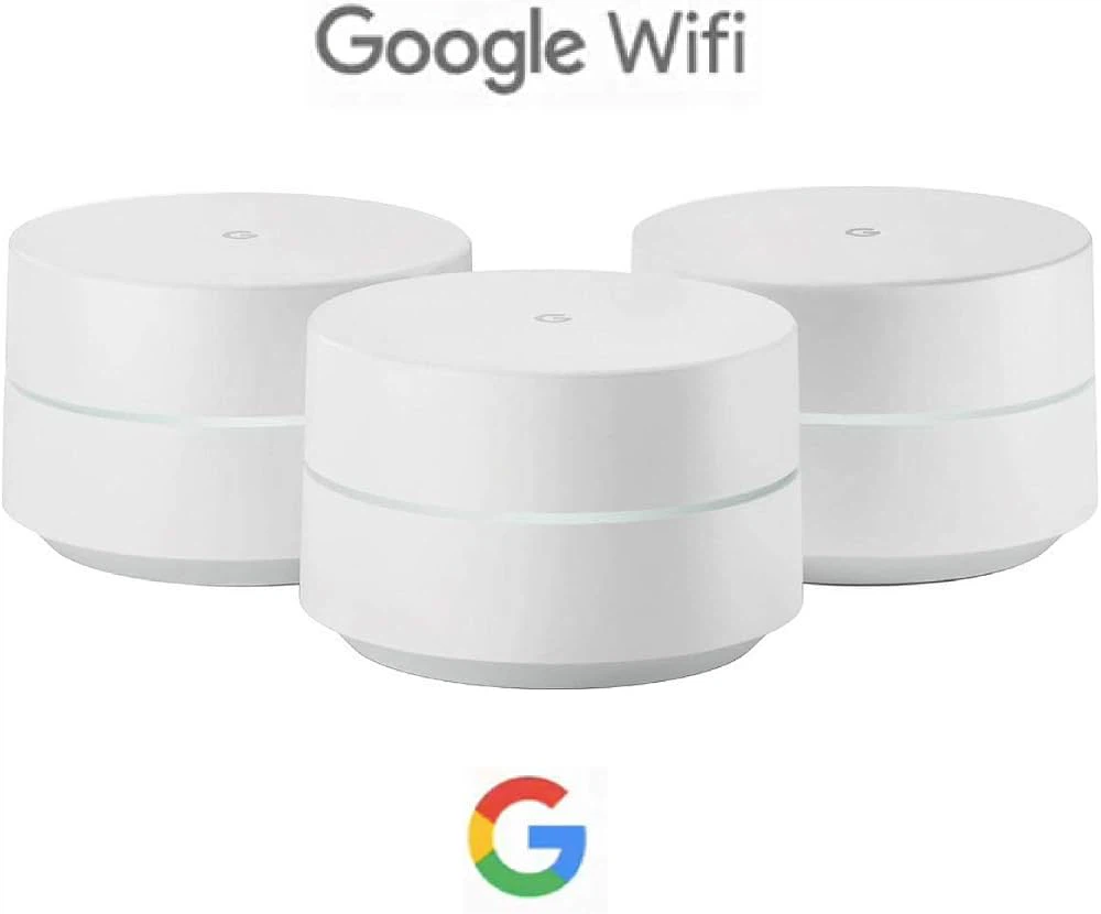Google Wifi AC1200 Whole Home Mesh WiFi System (3-Pack)