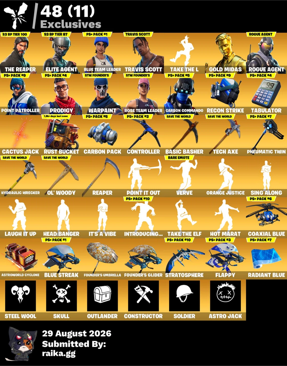 OG fortnite account