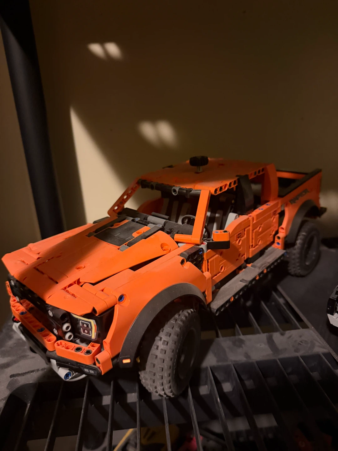 Orange LEGO Technic Raptor Truck