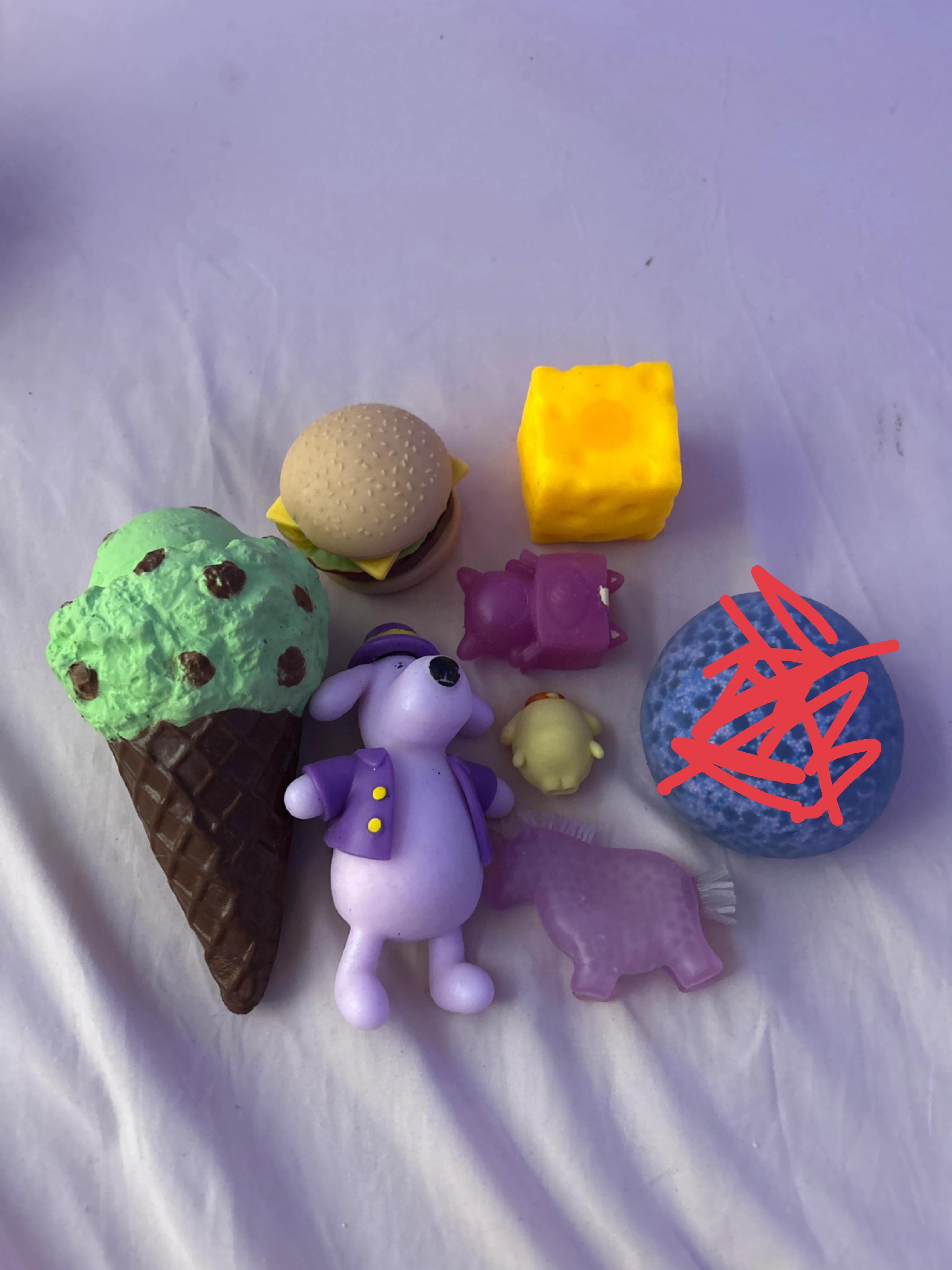 Assorted Squishy Toys