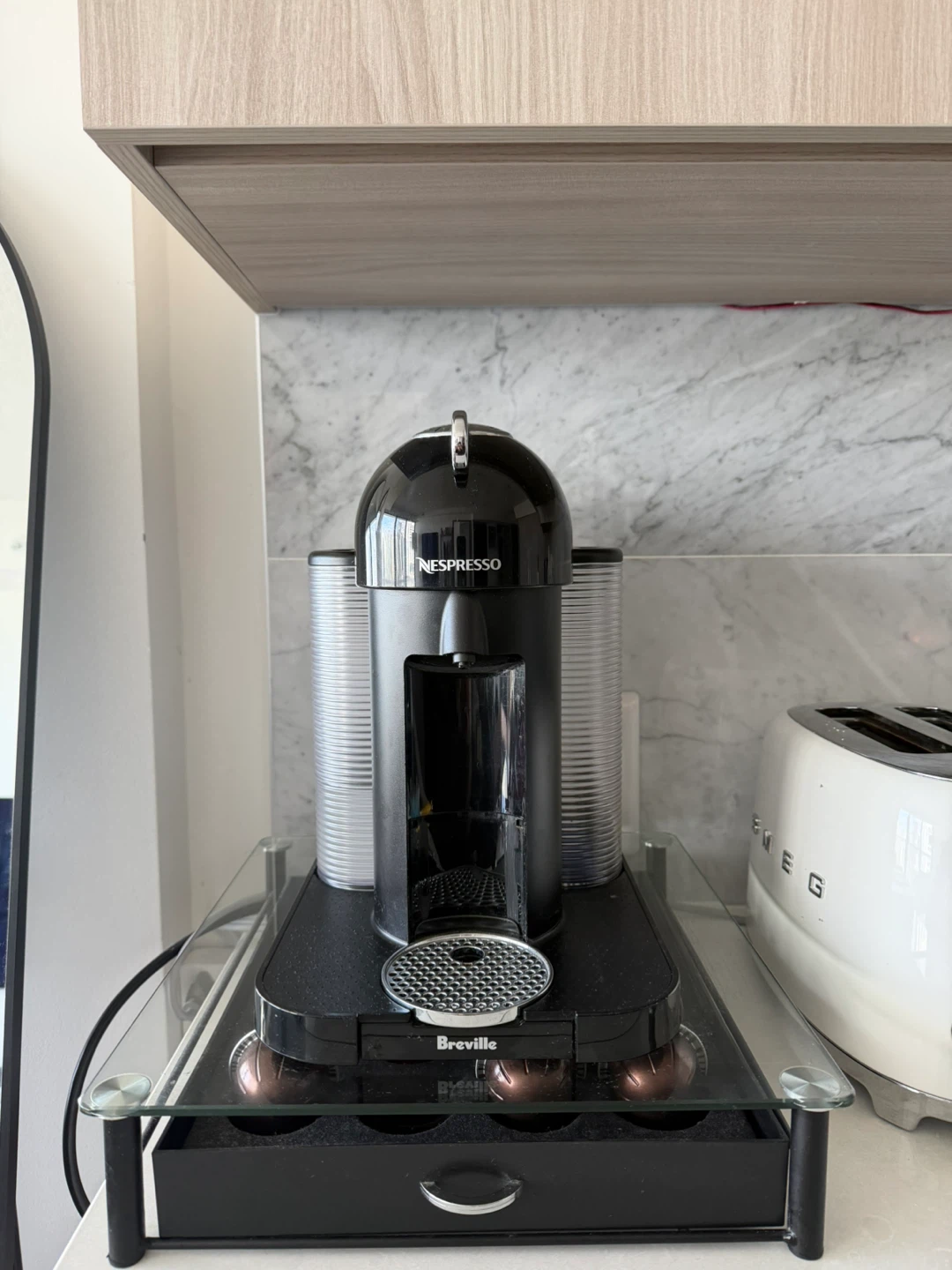 Nespresso Vertuo Coffee and Espresso Machine by Breville - Black - photo 2
