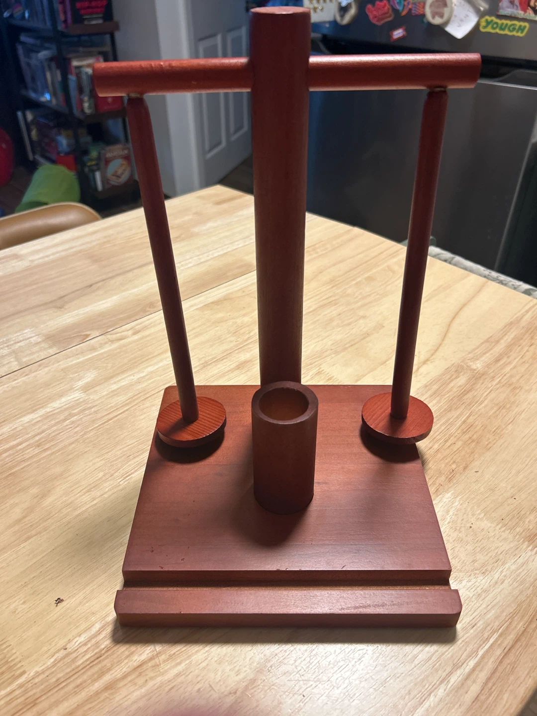 Wooden Display Stand for yarn