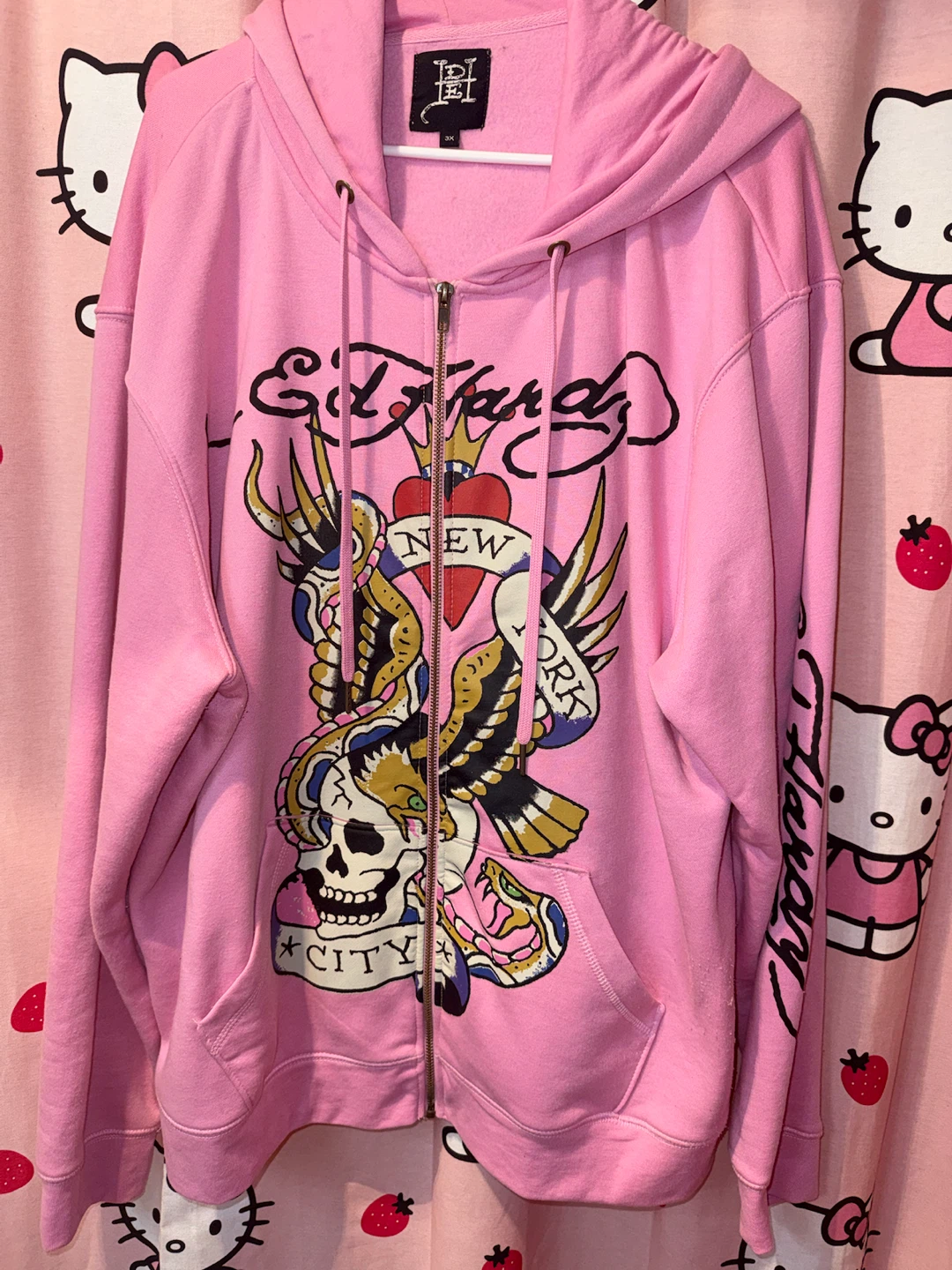NEW ED HARDY PLUS SIZE JACKET 3X - photo 3