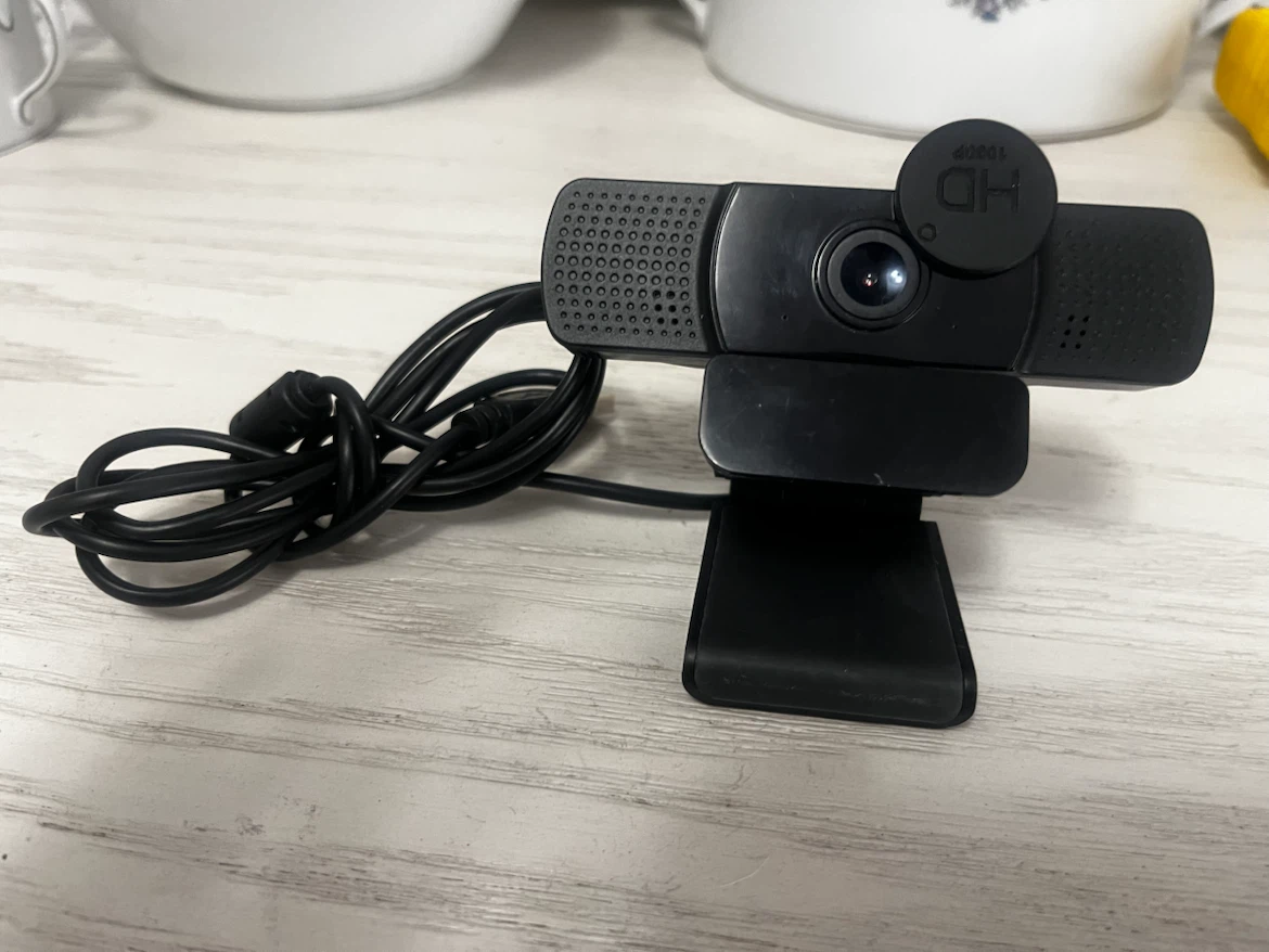 Black HD Webcam