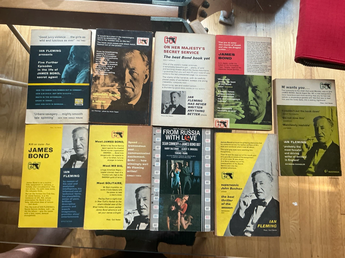 First Edition James Bond paperbacks by Ian Flemming - photo 2