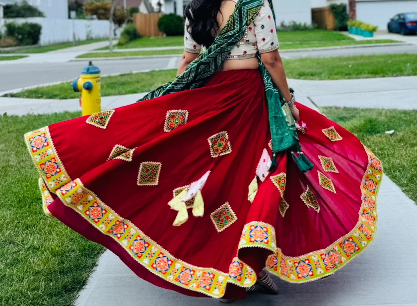 Traditional indian Chaniya choli