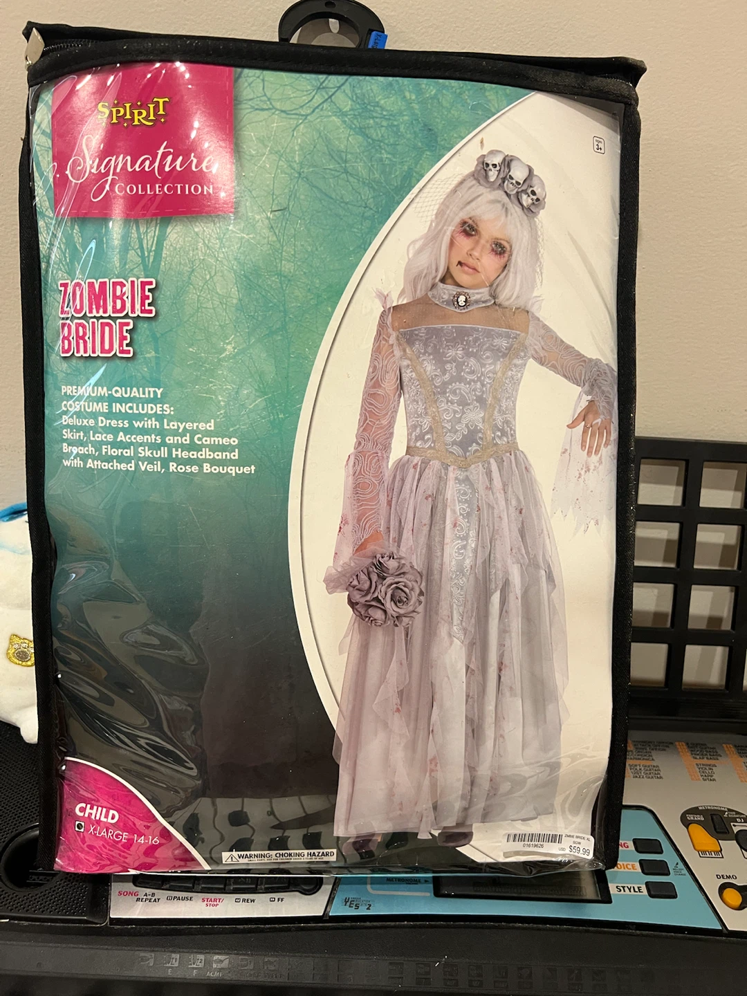 Spirit Halloween Zombie Bride Child Costume