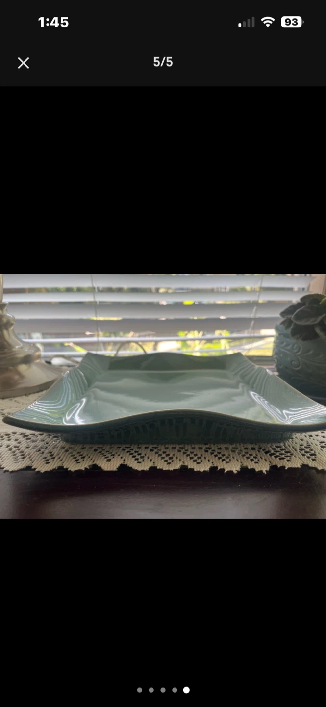 CHI Square Plate, Sea Foam Green, 9.5 inches - photo 4