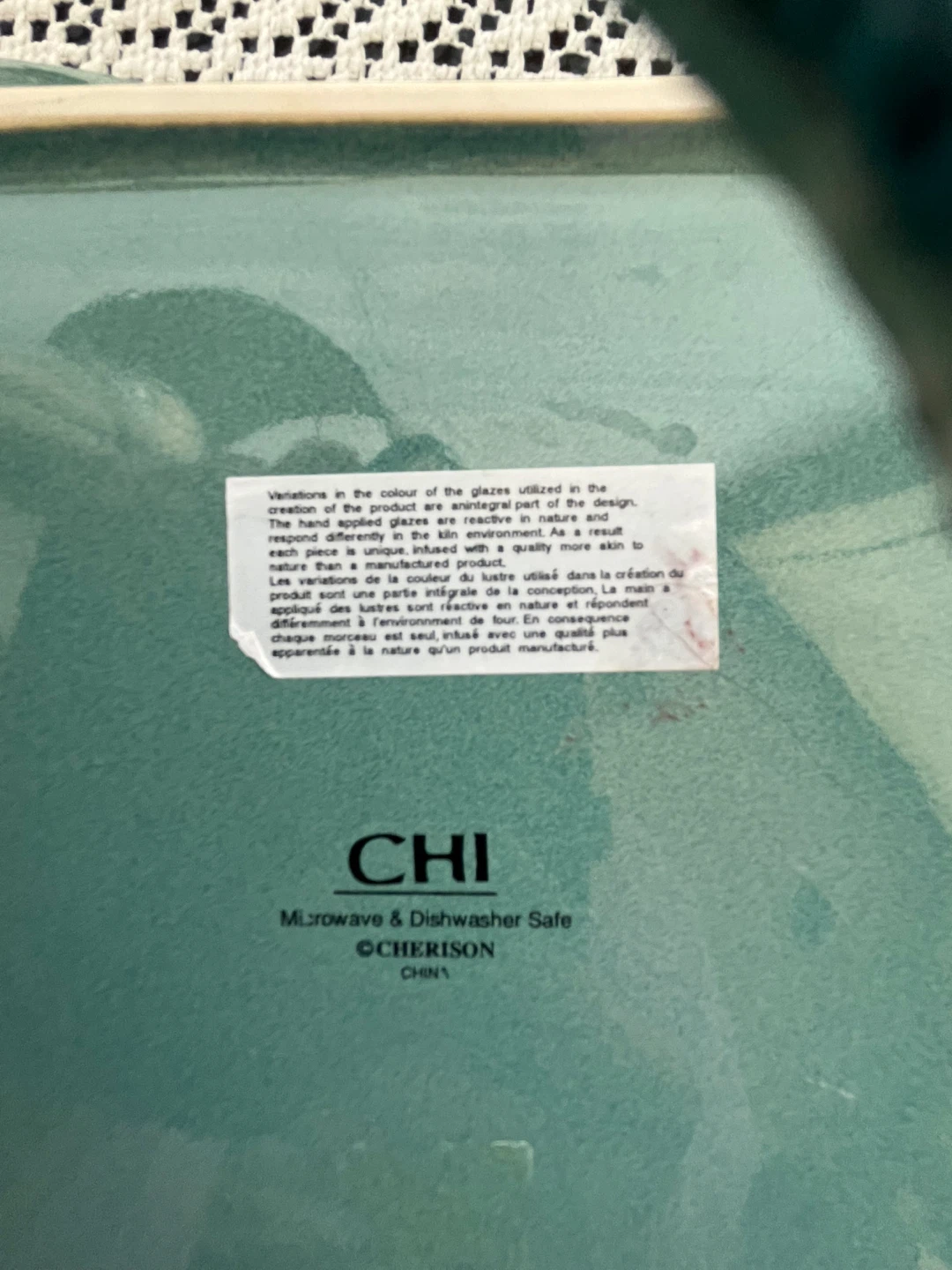 CHI Square Plate, Sea Foam Green, 9.5 inches - photo 5