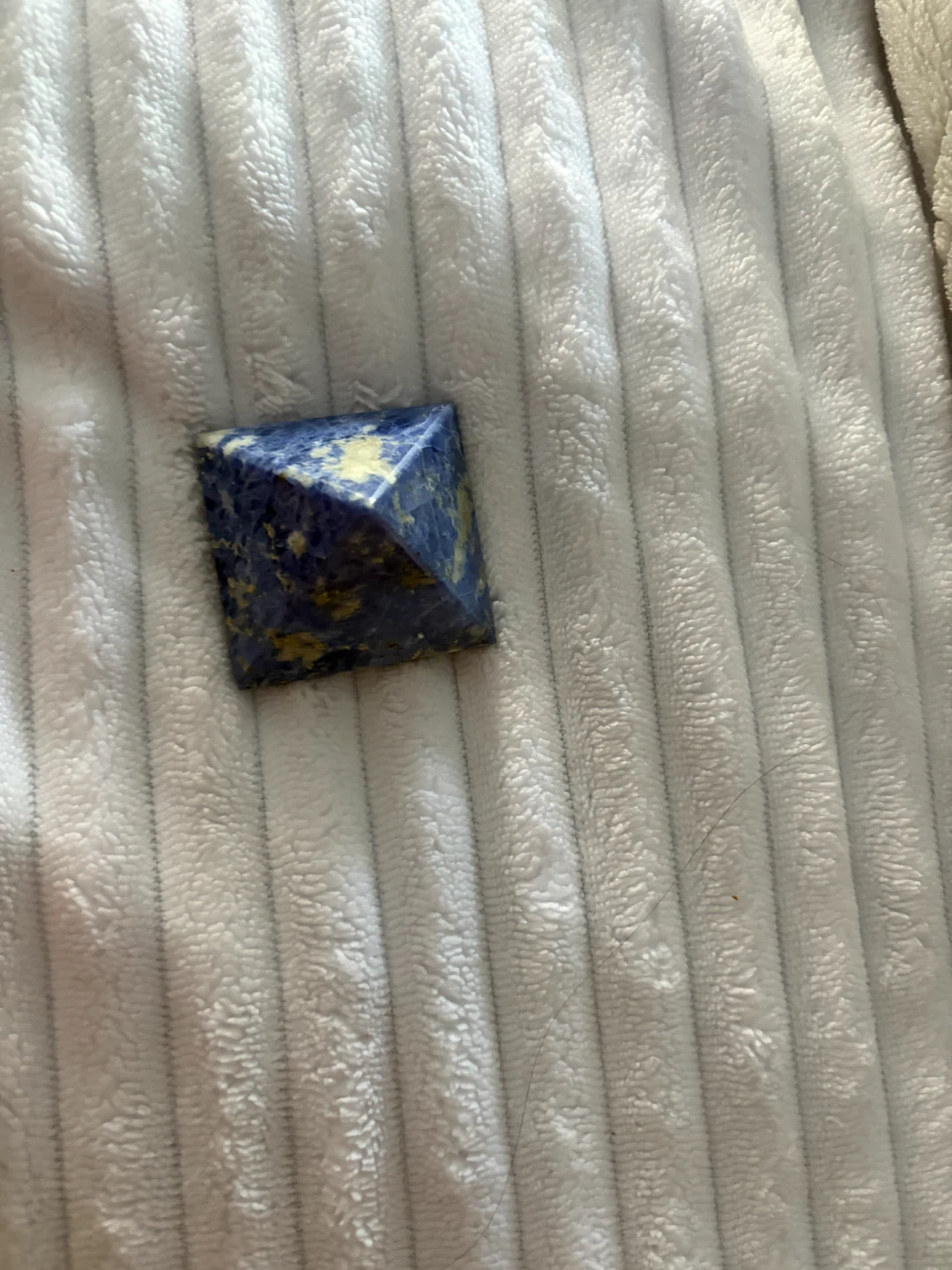Lapis Lazuli Pyramid Crystal - photo 2